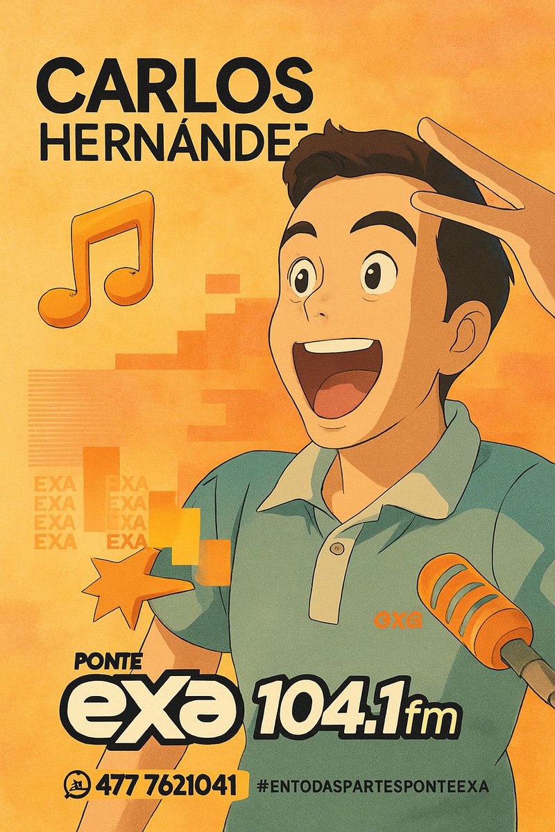 Exa León 104.1 FM tweet media