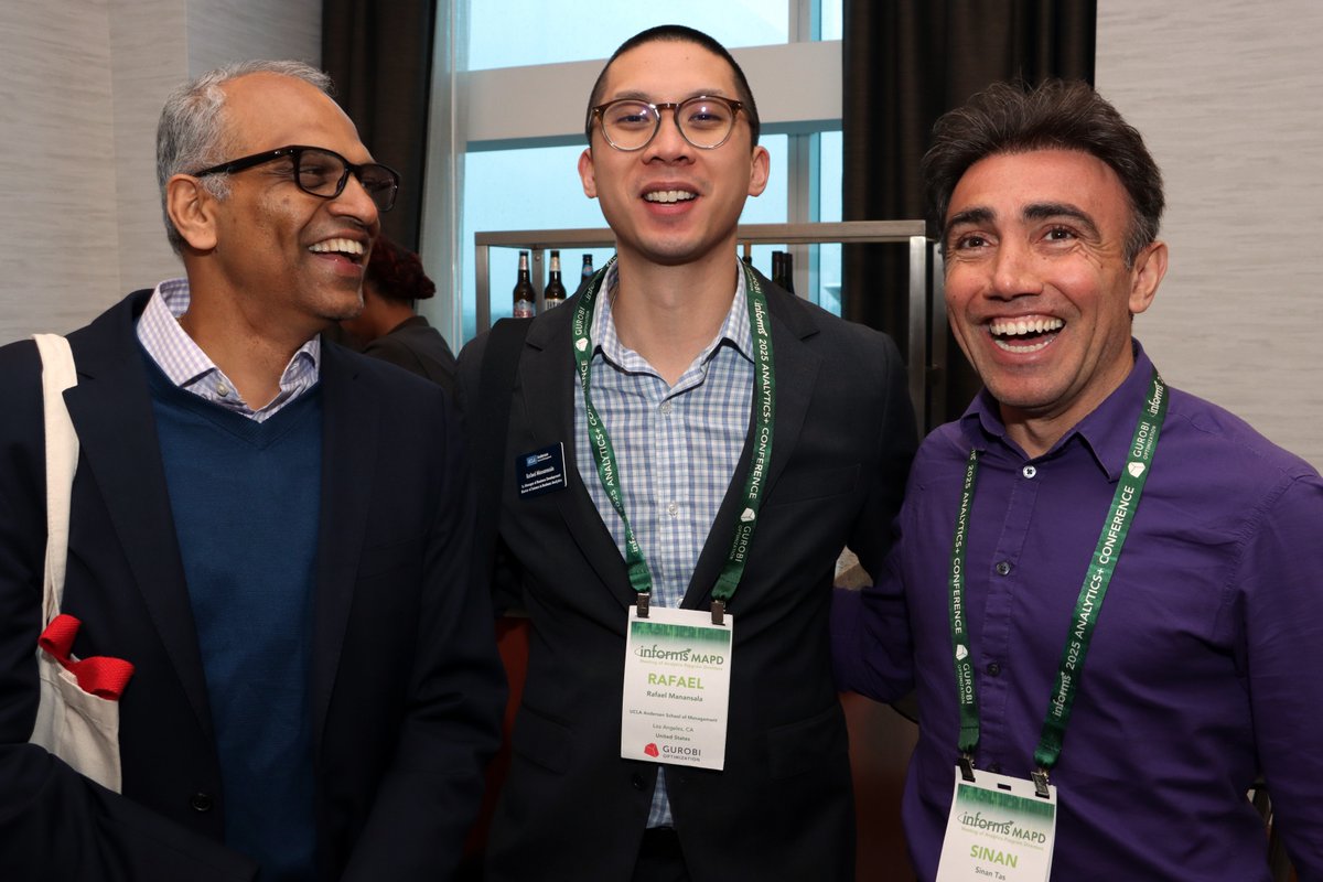 [2025 Analytics+ Flickr Album] bit.ly/3YknFz3
The 2025 INFORMS Analytics+ Conference kicked off with the INFORMS Meeting of Analytics Program Directors (MAPD)!