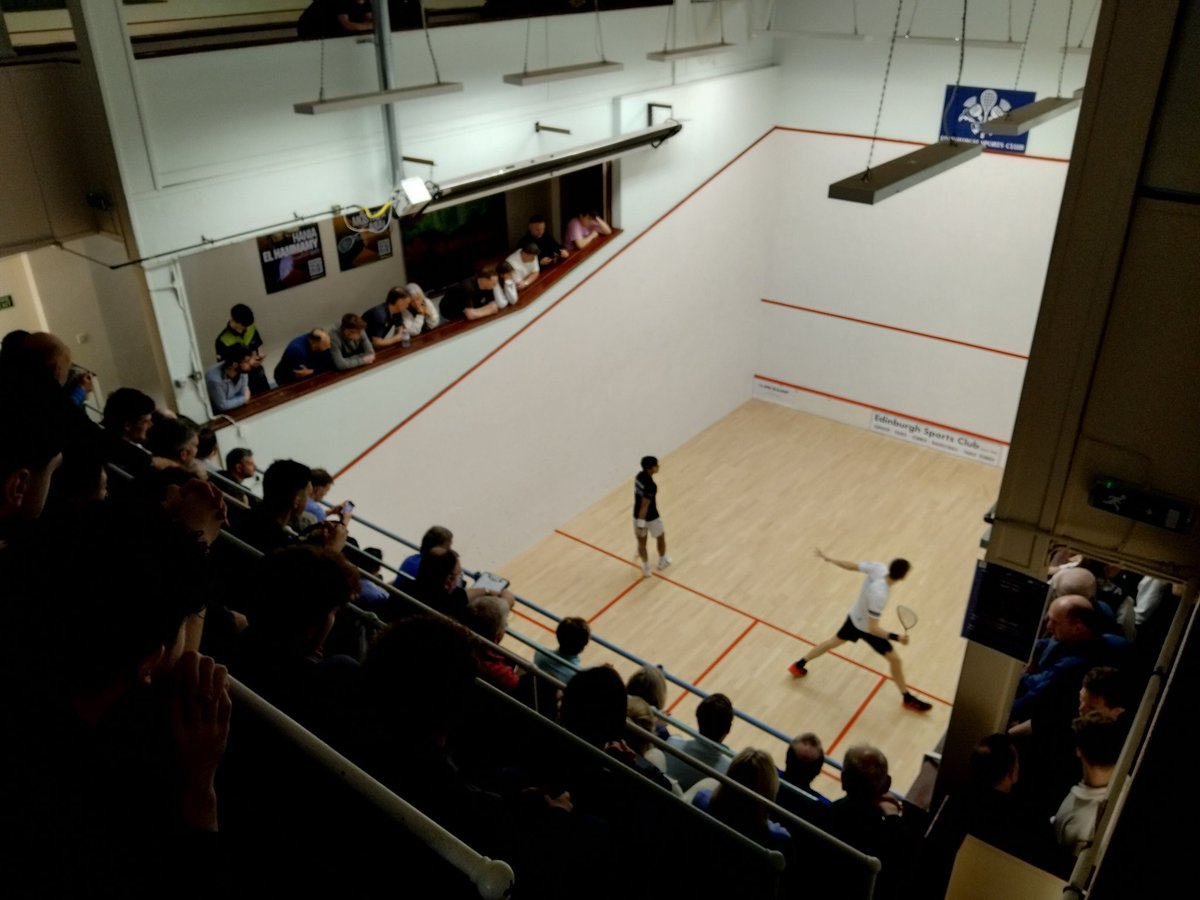 Always a great view on court 5 <a href="/EdinSportsClub/">EdinburghSportsClub</a> for the Edinburgh Open