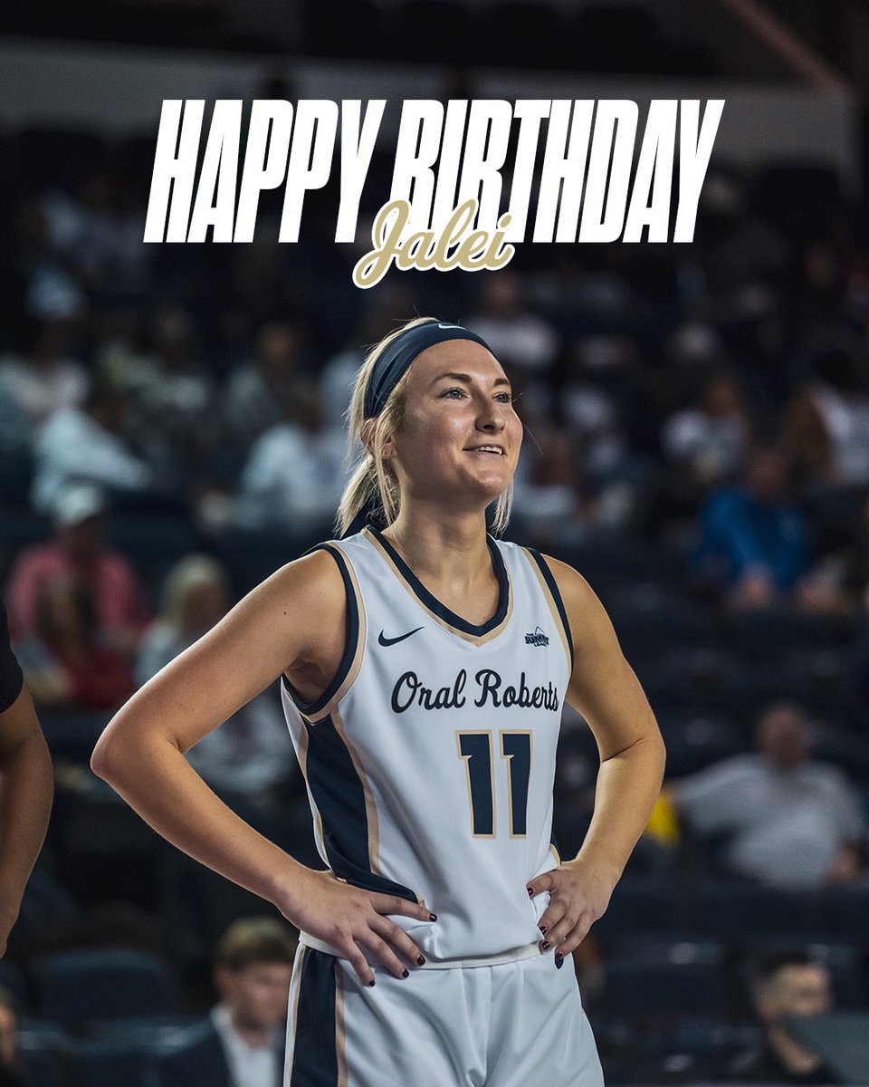Happy Birthday, Jalei! 🥳

<a href="/JaleiOglesby/">J-Train 🏀</a> | #GoldenStandard