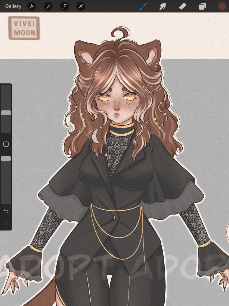ViveimoonArt's tweet photo. Cat Girl for auction 🧡 https://t.co/MpQCL5tSYR