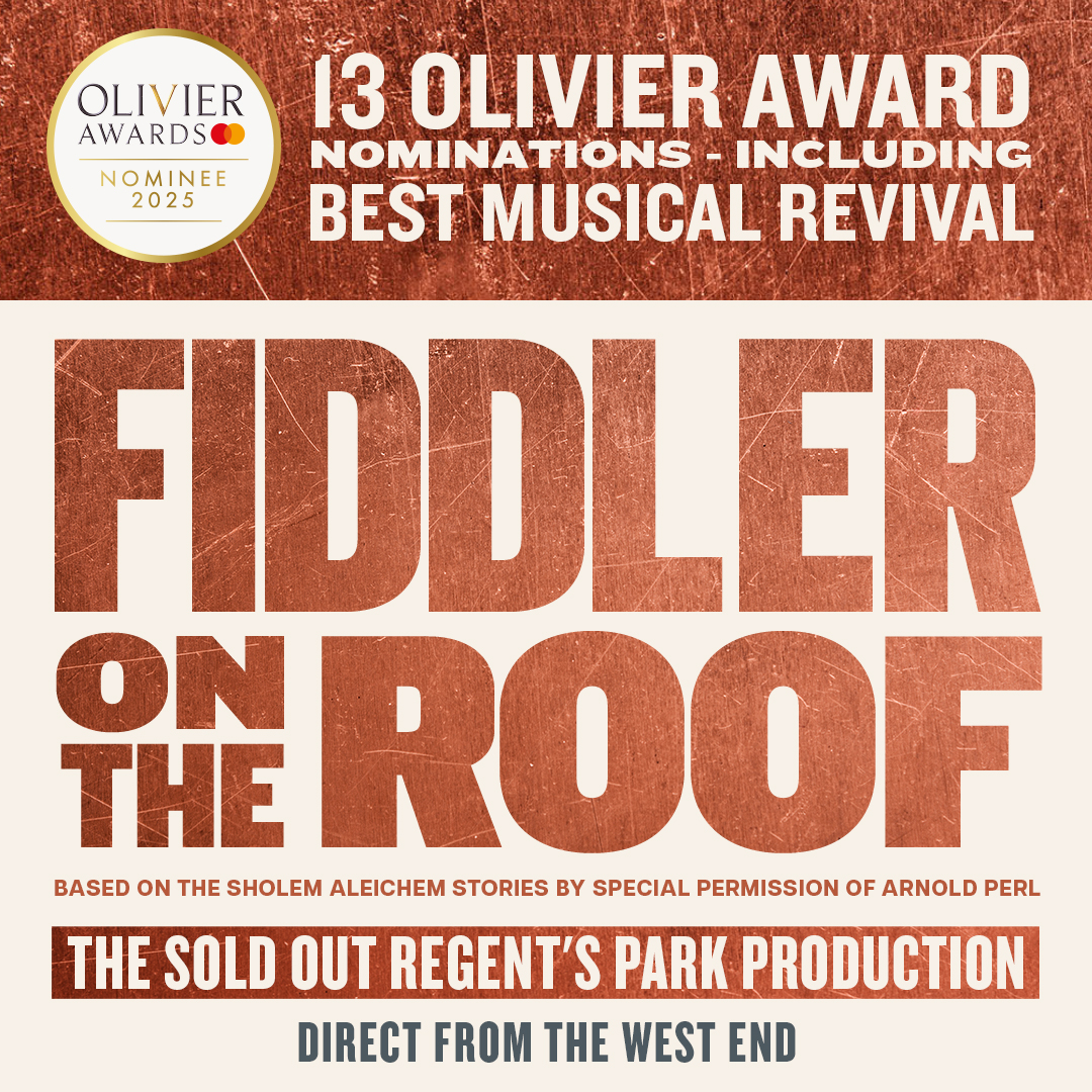 We'll be keeping an eye out for the fantastic RALPH BOGARD <a href="/ralphbogard/">Ralph Bogard (he/him)</a> at tonight's <a href="/OlivierAwards/">Olivier Awards</a> on ITV at 10.15. Ralph played Avram/Alternate Tevye in the hugely successful Regent's Park production of FIDDLER ON THE ROOF. Have a great night Ralph! Xx