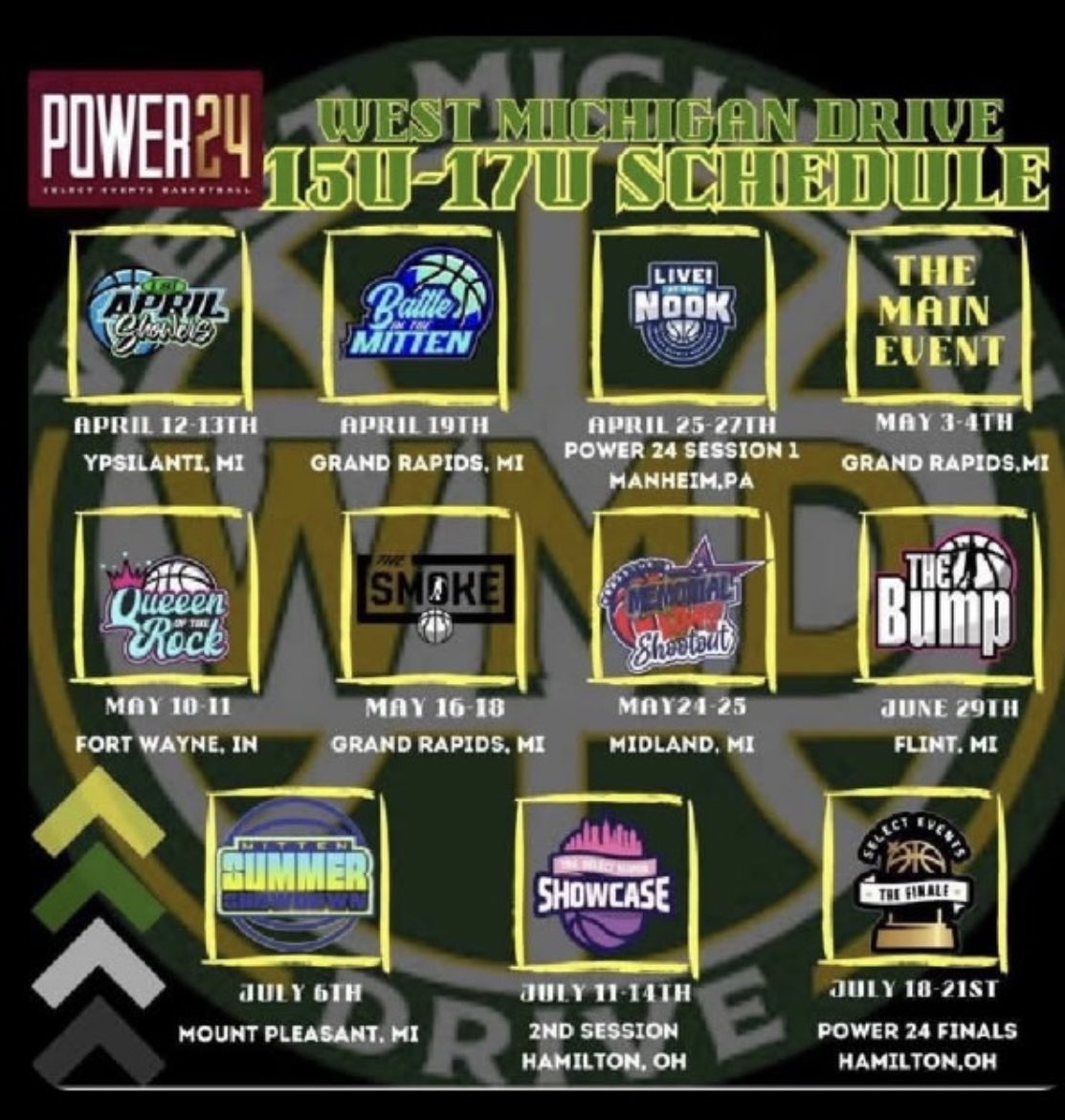 Jordan mateer (@jordanmateer) on Twitter photo Can’t wait for AAU to start! Here is my 2025 spring/summer schedule!
<a href="/Drivebball1/">West Michigan Drive Girls Basketball</a> <a href="/RockGBB/">Rockford Girls Bball</a> Can’t wait for AAU to start! Here is my 2025 spring/summer schedule!
<a href="/Drivebball1/">West Michigan Drive Girls Basketball</a> <a href="/RockGBB/">Rockford Girls Bball</a>