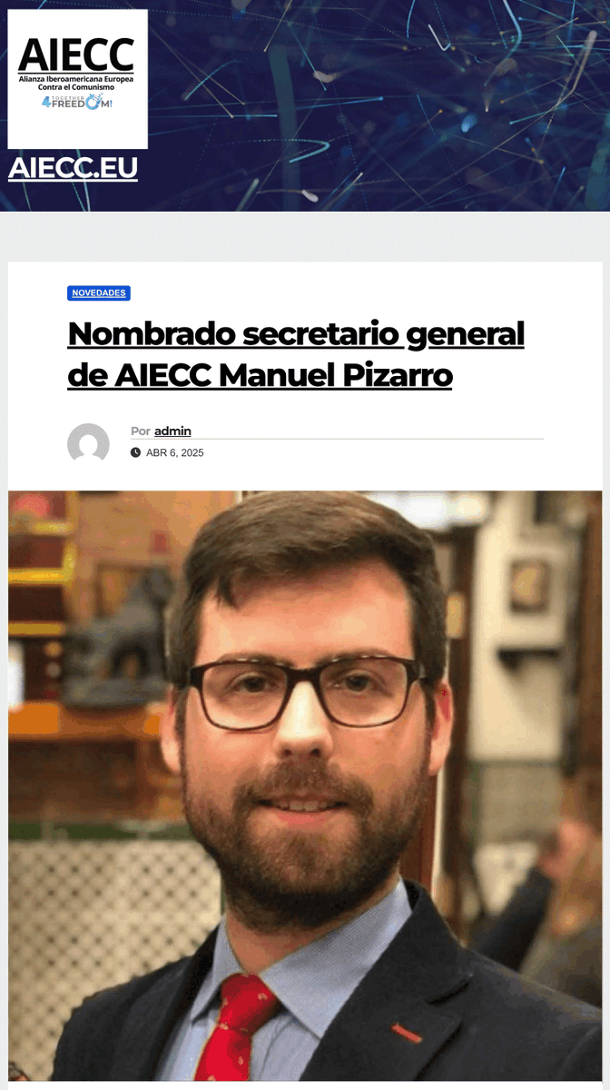 Nombrado secretario general de AIECC <a href="/MPizarro_/">Manuel Pizarro</a> 
<a href="/GasconYusa/">Yusil Gascon 🇨🇵🇨🇺🇪🇦🇪🇺</a>  <a href="/OdalysMenendez/">Odalys Menéndez 🇨🇺🇪🇦🇬🇭🇬🇧</a>  <a href="/zaidecuba1/">Sayde Chaling-Chong García</a> 
aiecc.eu/nombrado-secre…