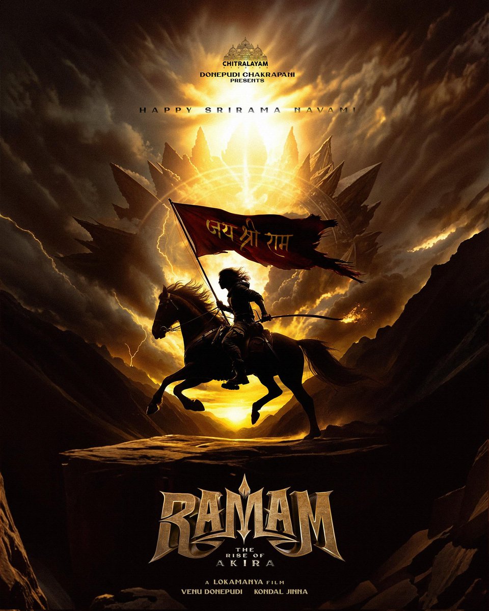 Touring Talkies (@toouringtalkies) on Twitter photo Unleashing the Warrior’s Saga 🔥
#RAMAM ~ The Rise of Akira.
Title Reveal Motion Poster Out Now 🔗 youtu.be/UqqoxxfxP7A
Step into the Chitralayam Cinematic Experience.
<a href="/lokamanya_9/">Lokamanya</a>
<a href="/VenuDonepudi/">Venu Donepudi</a>
<a href="/ChitralayamOffl/">Chitralayam Studios</a>
#KondalJinna
<a href="/vaisakhn06/">vaisakh nair</a>
#Aagaman2026 #JaiShriRam Unleashing the Warrior’s Saga 🔥
#RAMAM ~ The Rise of Akira.
Title Reveal Motion Poster Out Now 🔗 youtu.be/UqqoxxfxP7A
Step into the Chitralayam Cinematic Experience.
<a href="/lokamanya_9/">Lokamanya</a>
<a href="/VenuDonepudi/">Venu Donepudi</a>
<a href="/ChitralayamOffl/">Chitralayam Studios</a>
#KondalJinna
<a href="/vaisakhn06/">vaisakh nair</a>
#Aagaman2026 #JaiShriRam