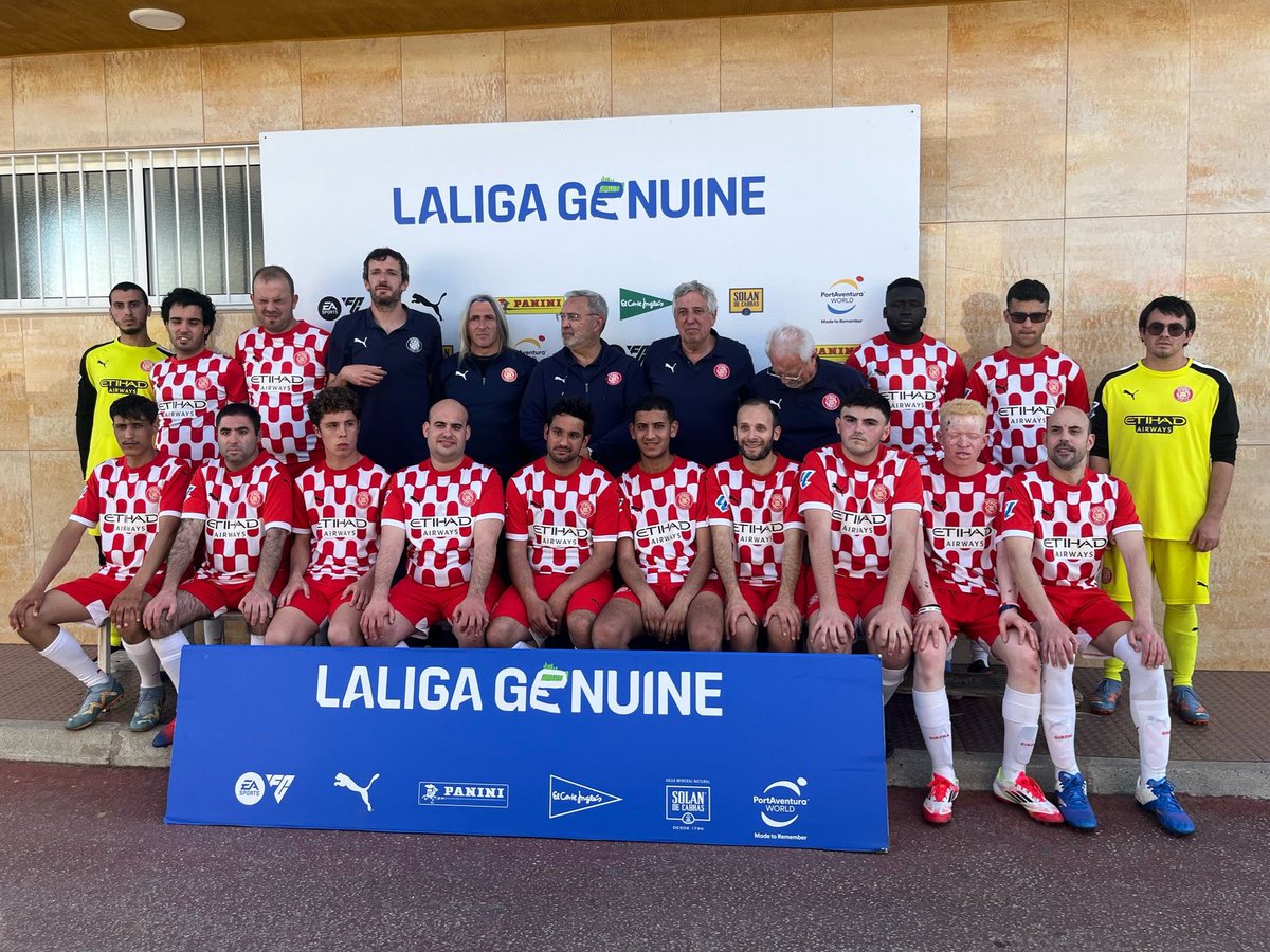 3era fase de La Liga Genuine disputada a Villarreal
Girona 3 Tenerife 1
València 2 Girona 0

Enhorabona als nostres grans jugadors genuins, per haver defensat de nou, amb sentiment gironí, la samarreta del nostre estimat <a href="/GironaFC/">Girona FC</a> 
🤍❤️⚽💪🏻