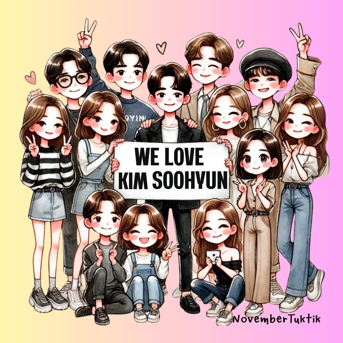 NovemberTuktik's tweet photo. True hearts see beyond rumors. That’s why we’re still here and always will be.

MASTER OF THE CRAFT
#EffortlessSooHyun https://t.co/DSuvY0d60T