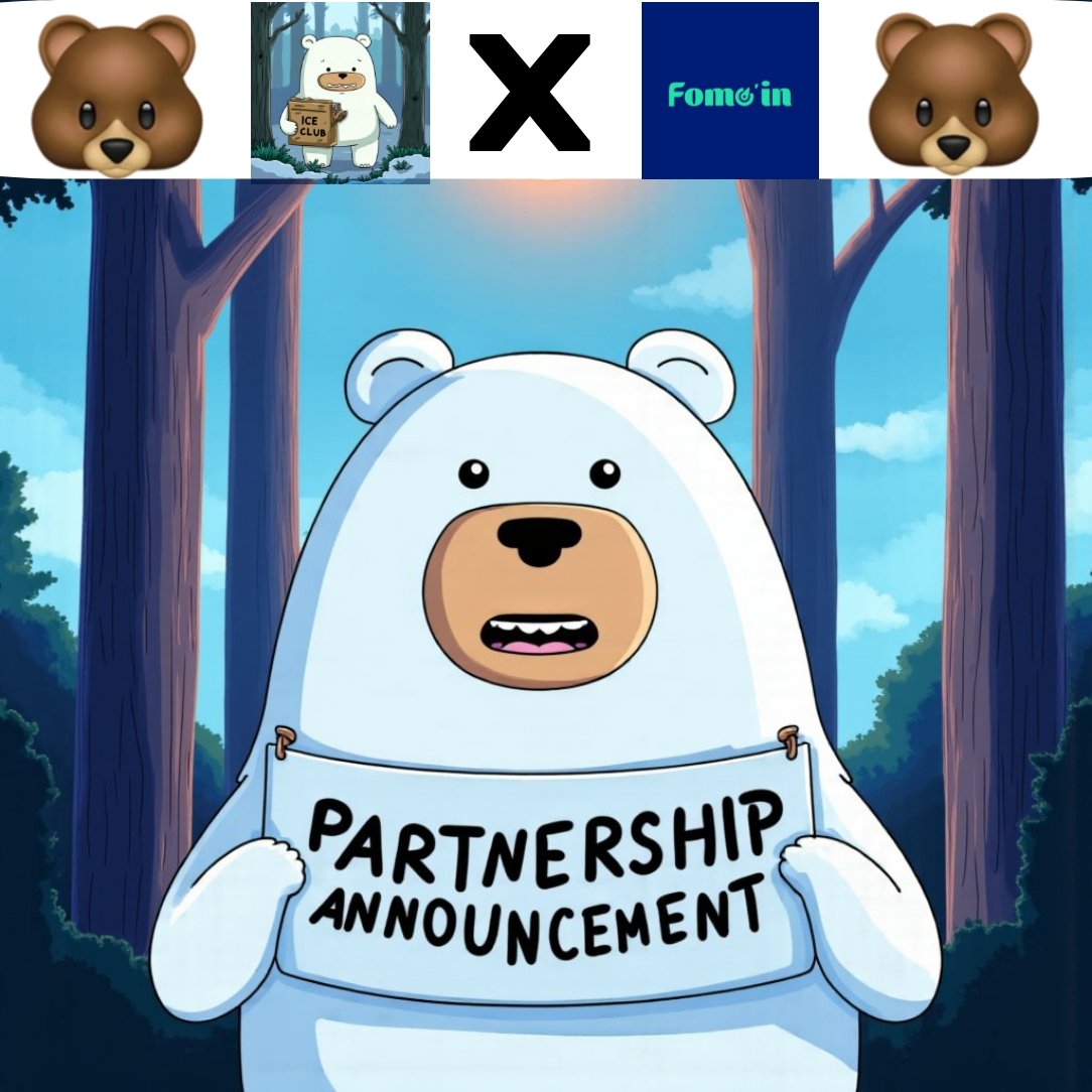Hello community 

Partnership announcement 
<a href="/ICECLUBBEAR/">ICE CLUB</a> x <a href="/Fomo__in/">Fomoin</a> 

Claim your points 
ICECLUB.fun

If missed $Boi 
Don't miss #iceclub

#Crypto #Partnership #Airdrop
