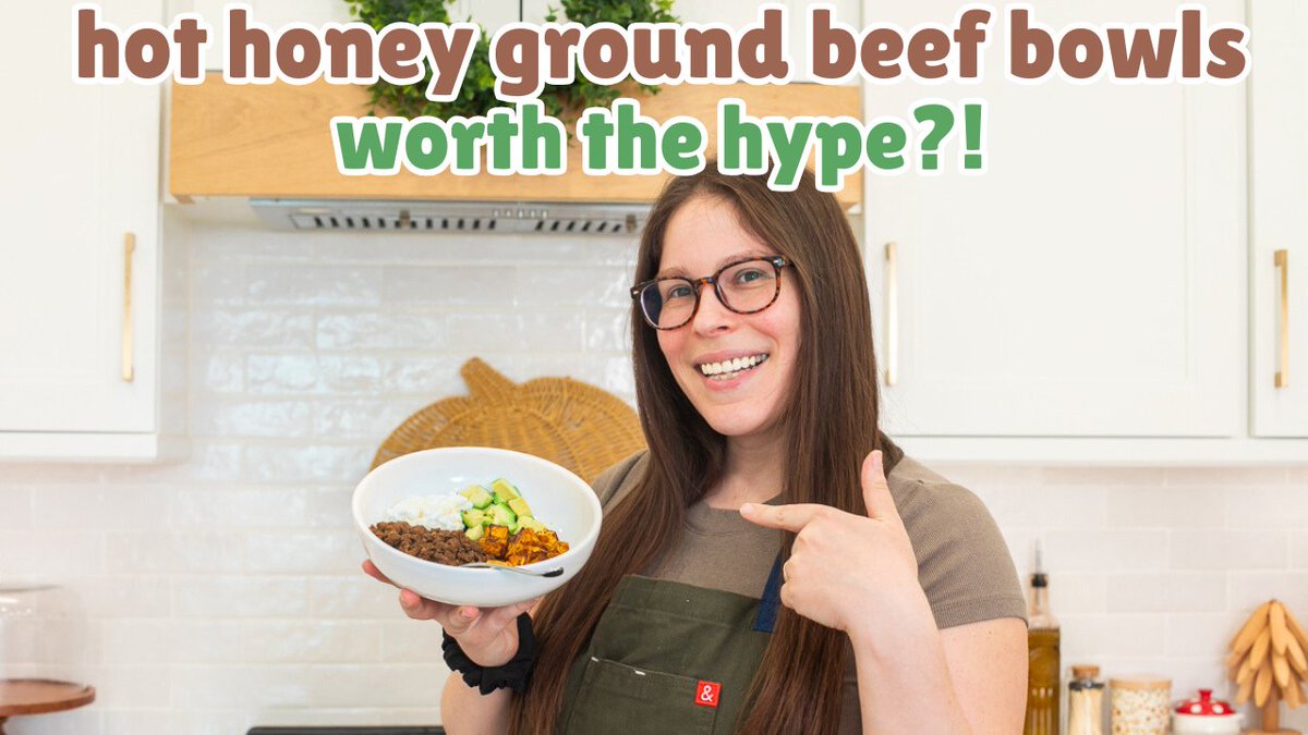 Hot Honey Ground Beef Bowl - I Tried the Viral TikTok Recipe! youtu.be/e1533sem7Ag?si… via <a href="/YouTube/">YouTube</a>
