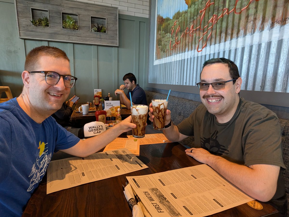 SurDerg (@dergsur) on Twitter photo Having a lovely brekkie with my HusBird <a href="/StormGryphon/">Storm Gryphon</a>
First Watch is sooooo good. Especially the mint mocha drinks Having a lovely brekkie with my HusBird <a href="/StormGryphon/">Storm Gryphon</a>
First Watch is sooooo good. Especially the mint mocha drinks