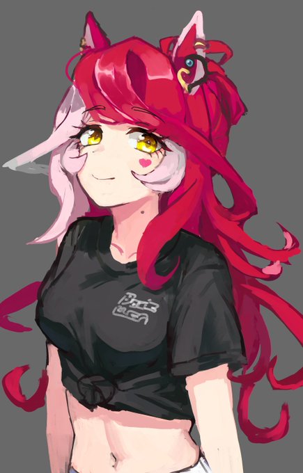 絵の練習にラヴズオンリーユー描いてみたけど、この髪型どうなってんの 