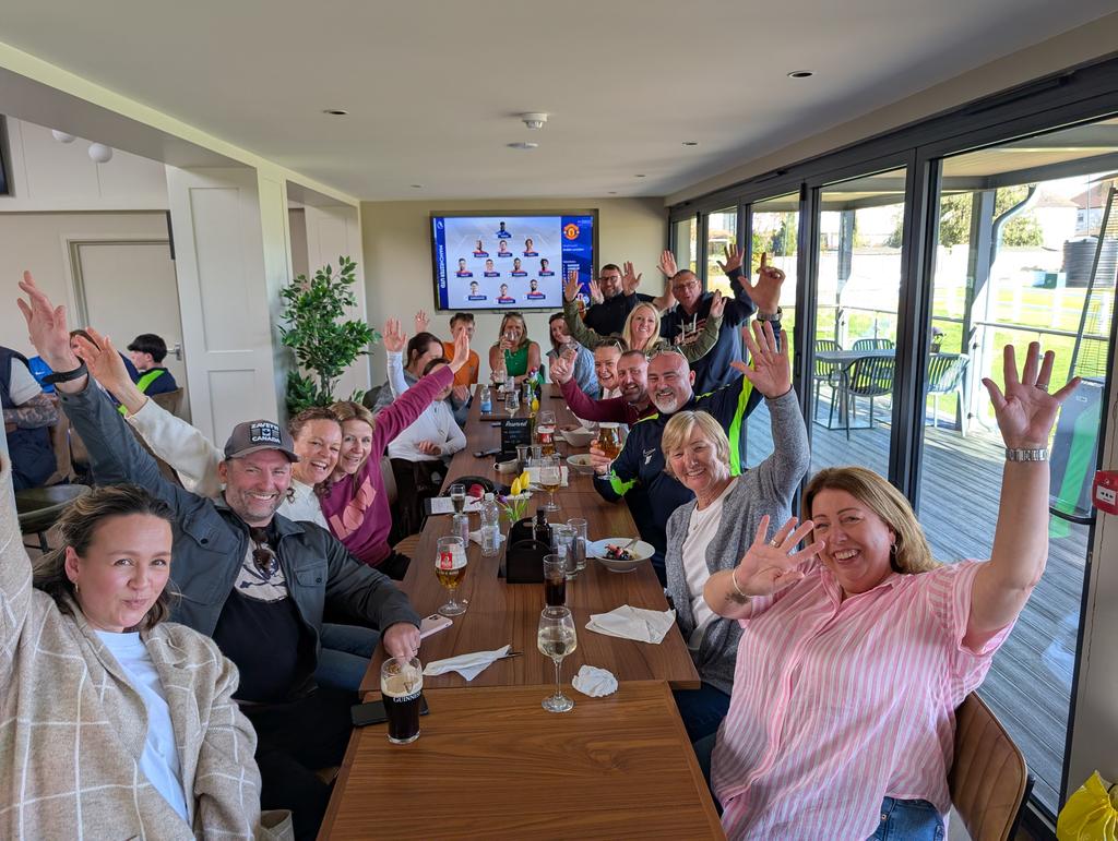 LangleySportsFC's tweet photo. #TeamDayOut
Shout out to our u18's having a team roast dinner following their 1-0 win today.
Thank you to the @LASportsClubBR3 for accommodating us, food was amazing!
Great to have that player, parent bonding.
#WeAreLangleySports
What a club ππ€ https://t.co/DskWQNWFN5