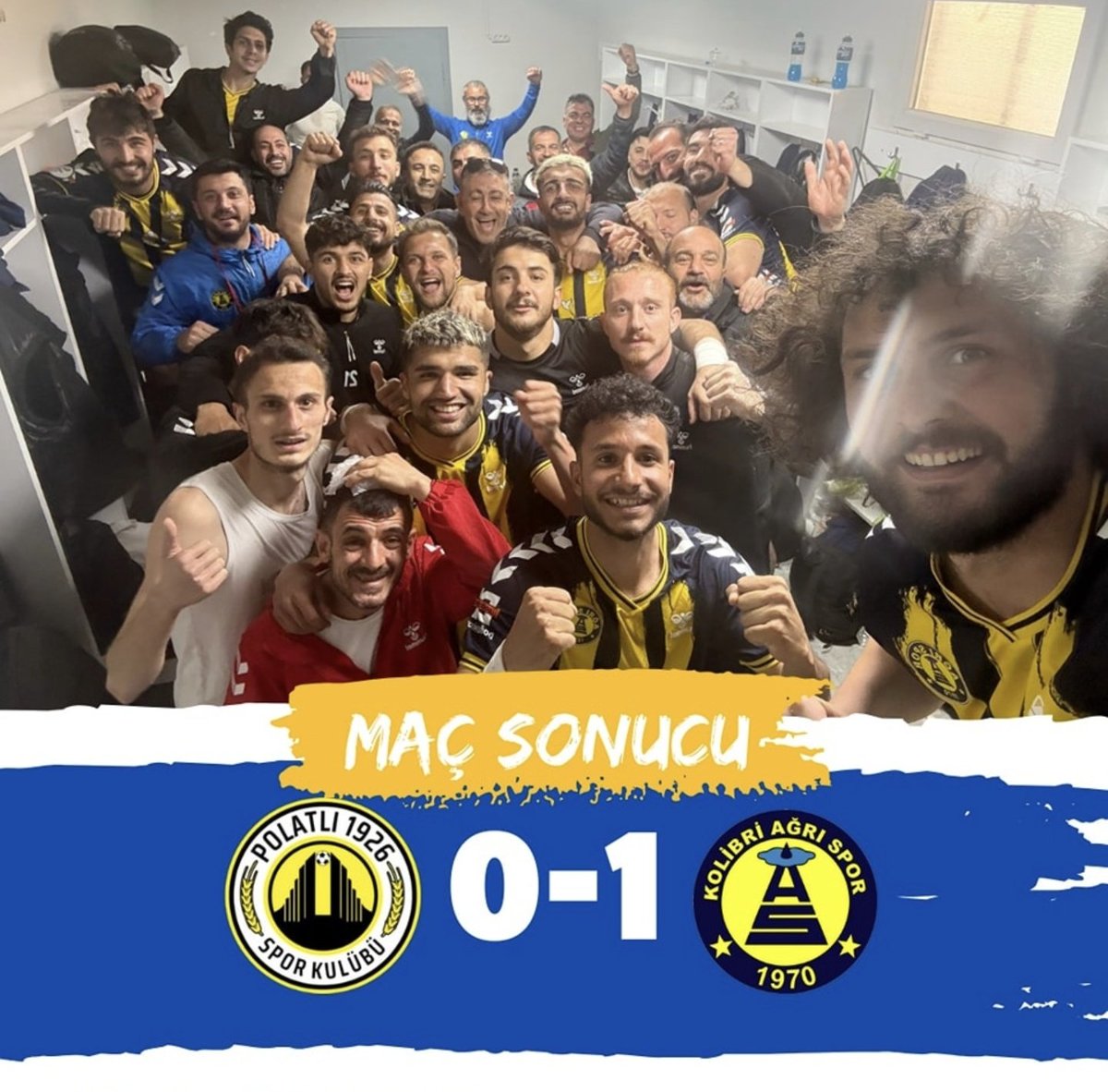AGRISPOR_04's tweet photo. YOLUN SONU ŞAMPİYONLUK OLSUN 🙏
DEPLASMAN DA +3 PUAN BİZİM
GÜMBÜR GÜMBÜR GELİYORUZ
SALDIR AĞRI 
#AĞRISPOR 🔵🟡🔵🟡 https://t.co/LHgq1AQjfG