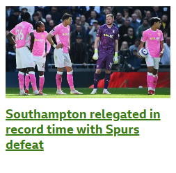 abfielderMC's tweet photo. @BBCMOTD this story on your website links to nowhere. https://t.co/IGXWha6Y5w
