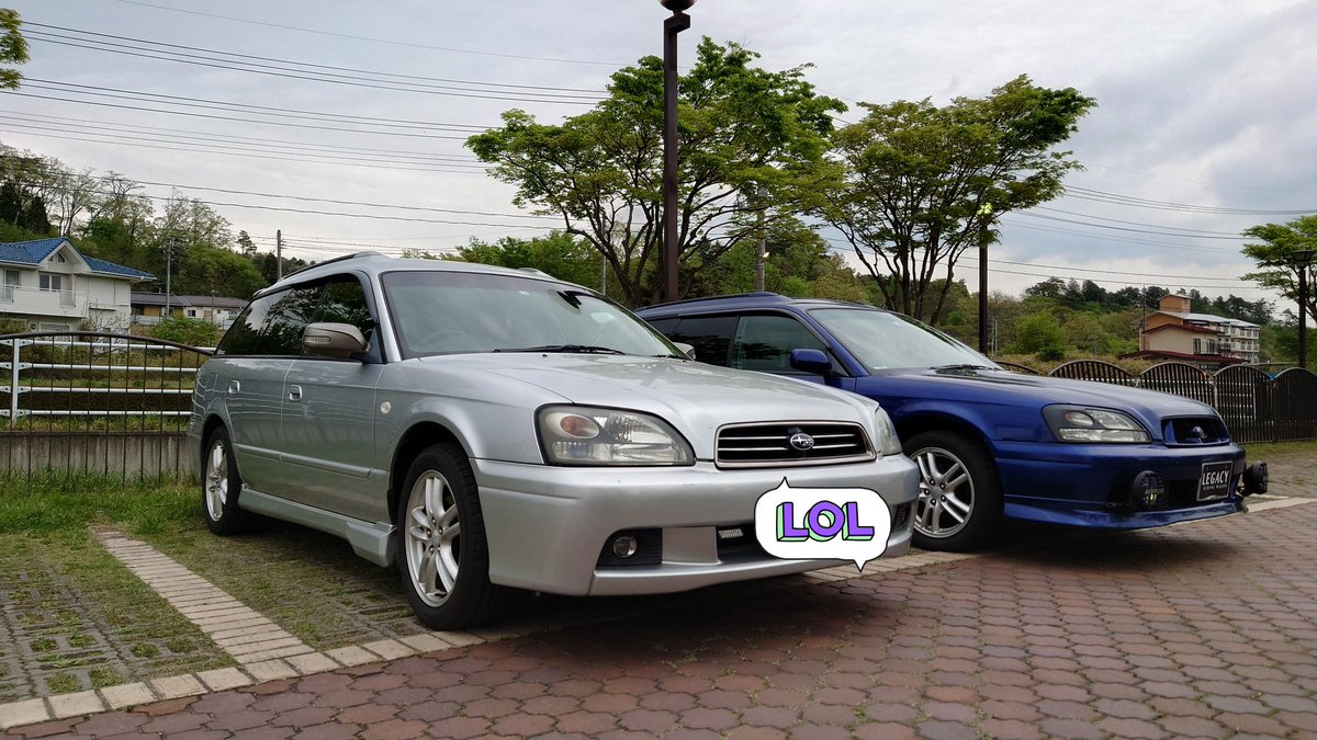 かなたさんのTS-Rと比較して分かったこと
うちの子バネめちゃめちゃヘタってない？？？

前にTS-R会長さんと並べたときはこんなんじゃなかったのに1年で何が。。。