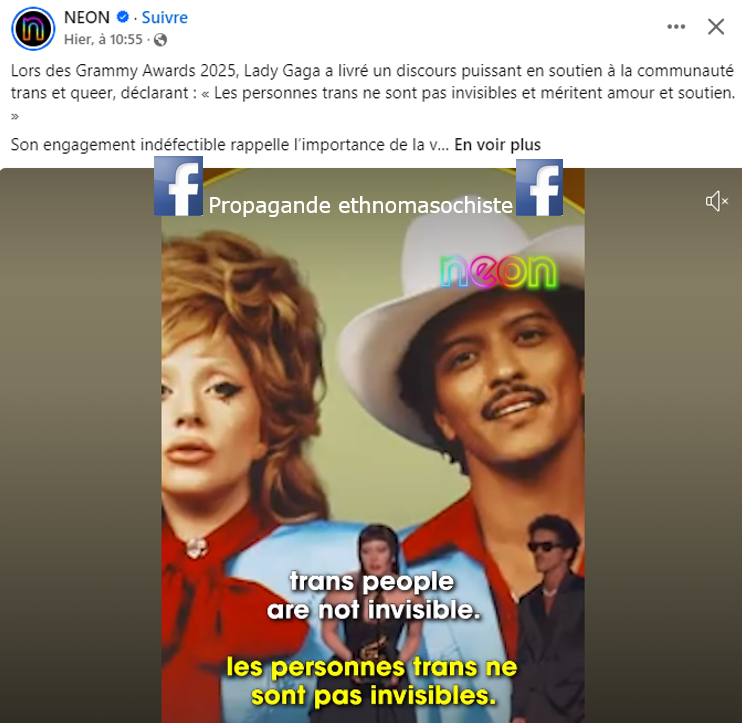 ethnomasochisme's tweet photo. #LadyGaga #Ladygogole #LGBT #LGBTQI #DéliresLGBT #Nonbinaires #TransDayOfVisibility #Transformers #transidentite https://t.co/vAvF6WJ78E