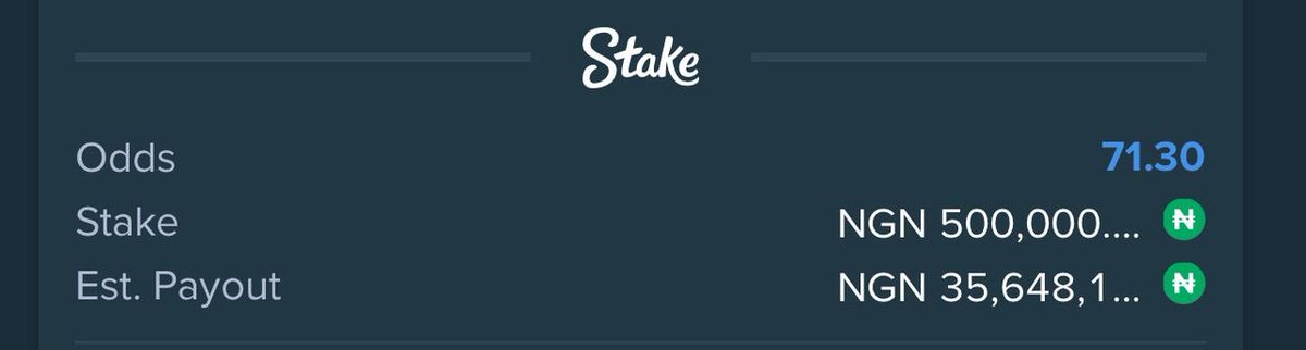 mrbayoa1's tweet image. Sunday game on STAKE ⚽️🏈⚽️

New Users Register here and get 200% Bonus on your first deposit. 👇🏻
stake.com/?offer=mrbayo&amp;amp;…

Play 22 odds: stake.com/sports/home?be…

Play 27 odds : stake.com/sports/home?be…

Play 70 odds: stake.com/sports/home?be…

Bet responsibly 🔞