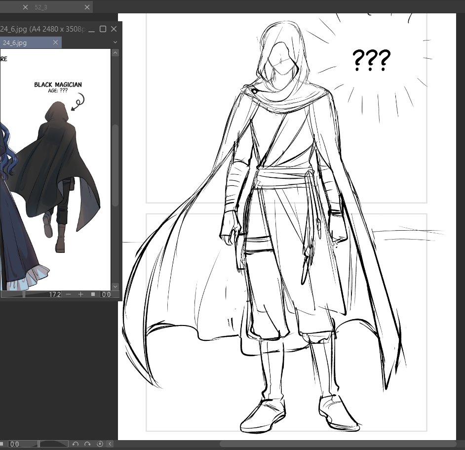 (spoiler) 
A new character will appear! 😳
#grandpawebtoon 