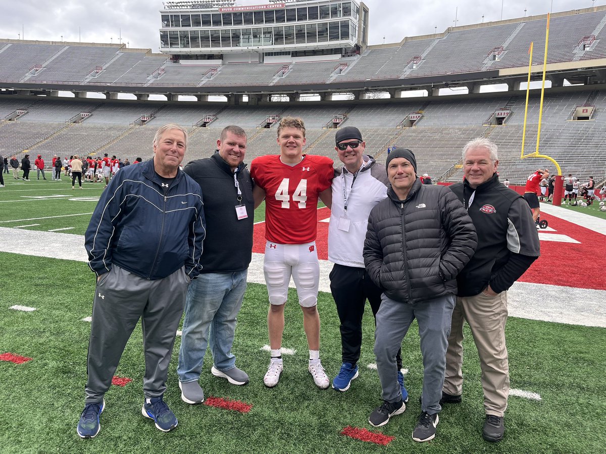 Great to see my Germantown coaches at spring practice <a href="/GtownGridiron/">Germantown Gridiron Club</a>