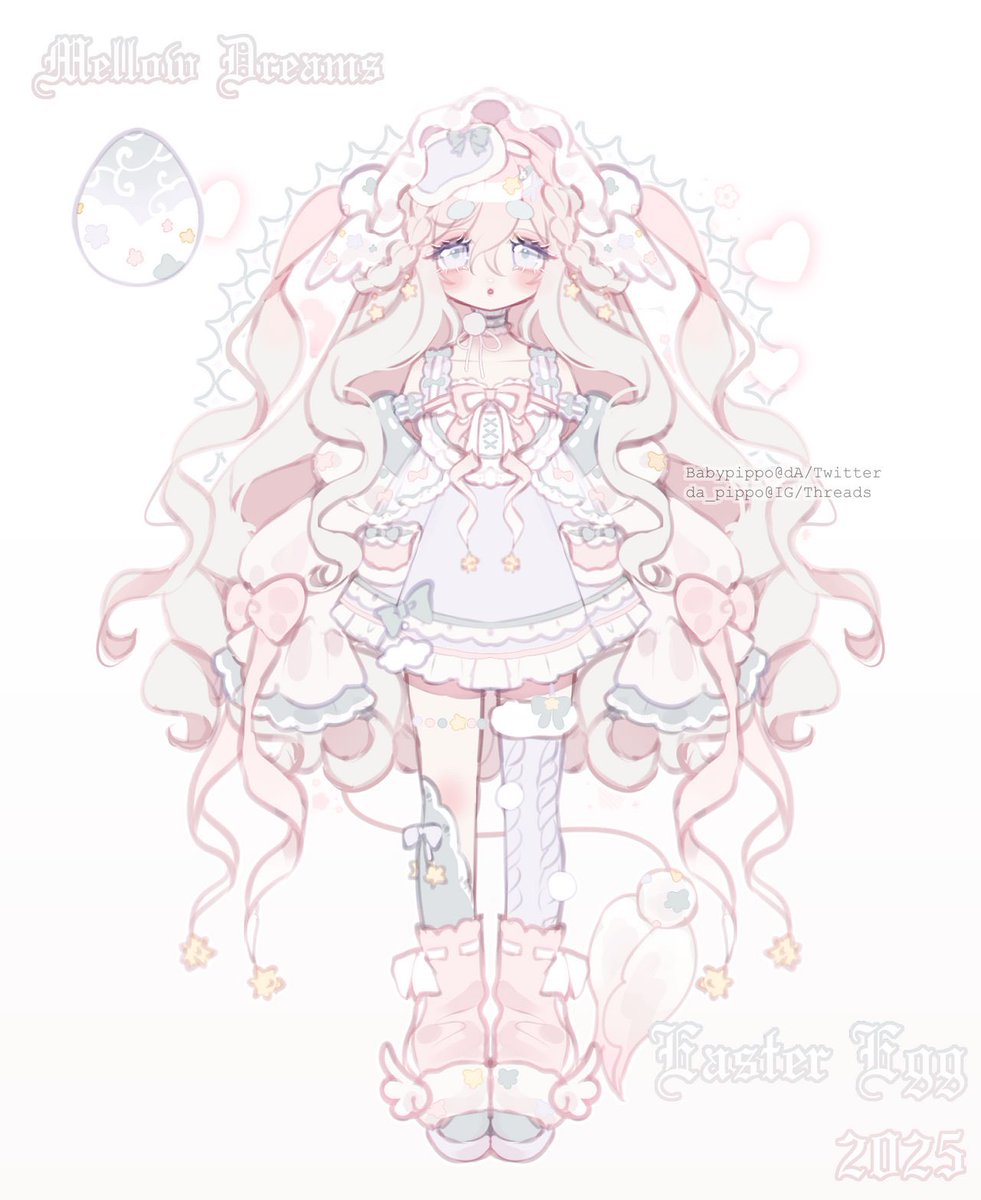 Easter Egg: Mellow Dreams 💤 ☁️ 🌟 

Character design 💖 info 👇