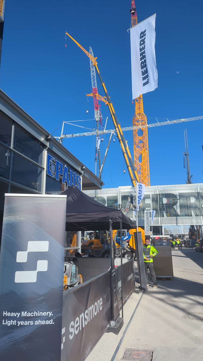 Welcome to Bauma land where everything’s mega-sized