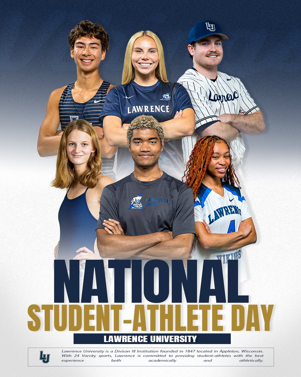 Lawrence Athletics tweet media