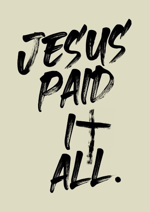 Thank you, Jesus.  Happy Sunday!