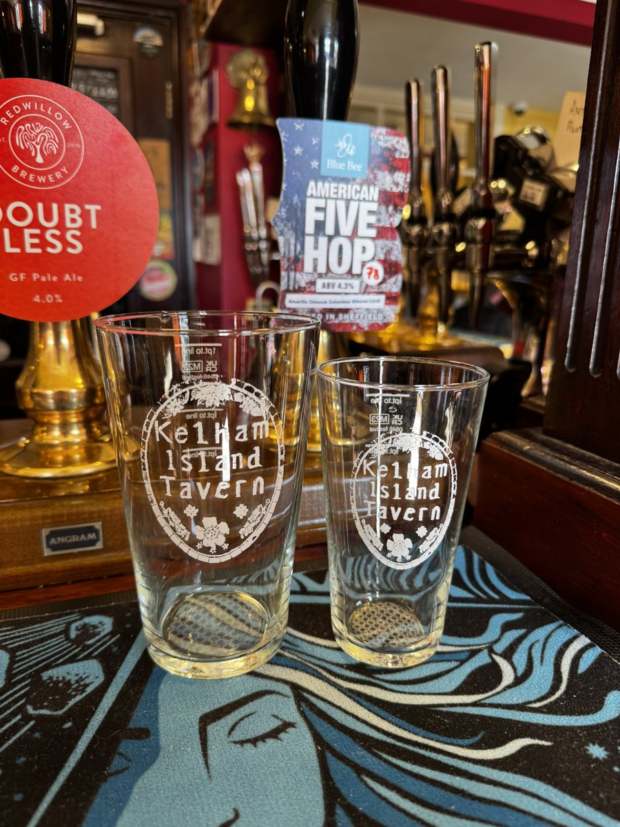 If you’re looking to add to that random collection of glasses from various pubs you’ve got in the kitchen cupboard then you’re in luck! We sell our Kelham Island Tavern pint glasses either in half pint or pint for £2.50. All proceeds go to <a href="/SheffChildrens/">Sheffield Children's</a>. Simply ask at the bar.