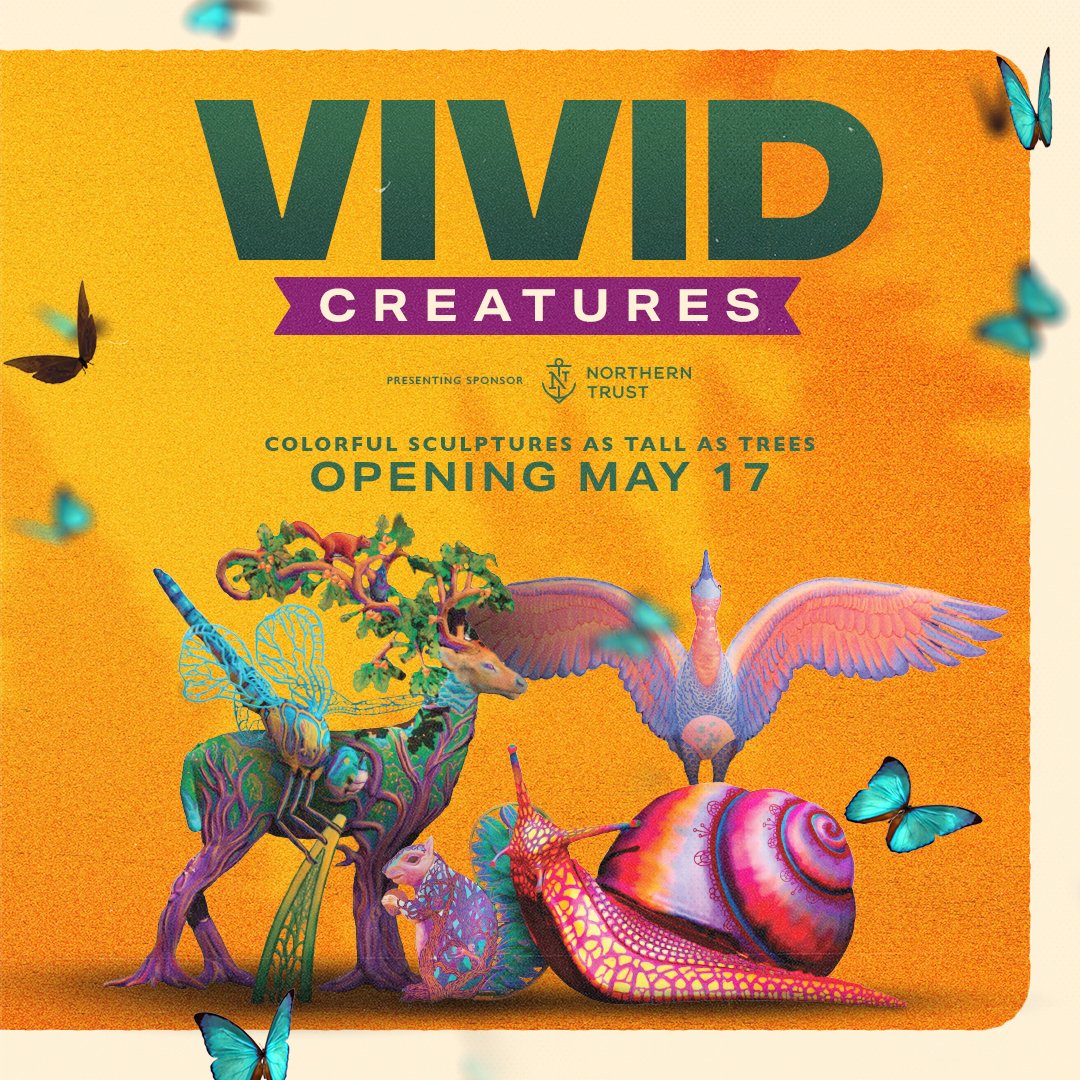 🦌 Meet Generosity, the white-tailed deer sculpture in the Arboretum’s upcoming Vivid Creatures exhibition!

Towering at 22 feet tall with antlers like branches and roots reaching deep, Generosity is more than a sculpture—he’s a symbol of how life in nature is deeply connected.