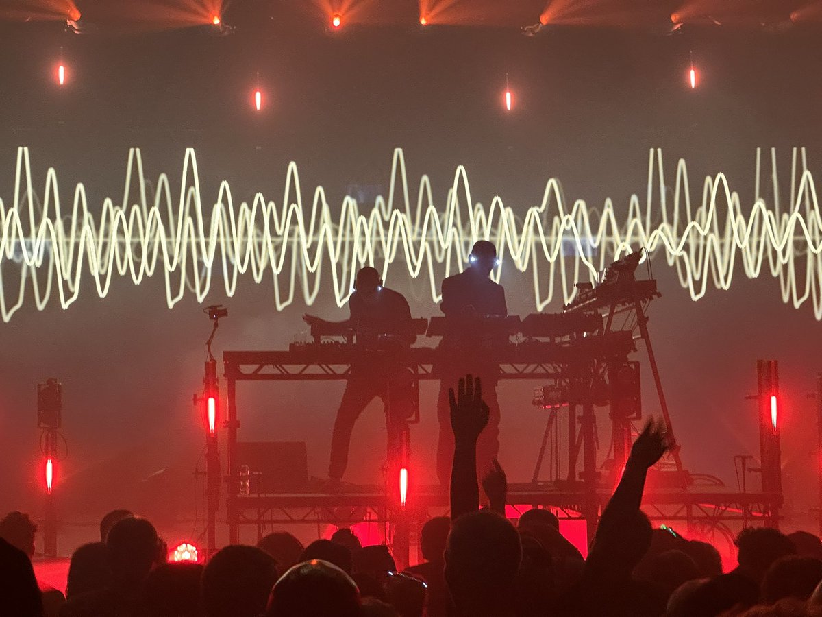 Great to see <a href="/orbitalband/">Orbital</a> blasting <a href="/O2AcademyBrix/">O2 Academy Brixton</a> again last night. Halcyon never sounded so good. It was absolutely rammed for the green and brown albums. What a sensory assault. 🤪