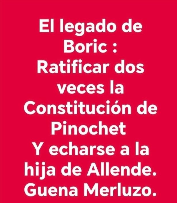 starograf's tweet photo. SIN OLVIDAR TAMPOCO QUE LE PRORROGÓ POR 30 AÑOS LA CONCESIÓN DEL LITIO A  SOQUIMICH LA EMPRESA DEL YERNO DE PINOCHET https://t.co/ZKyQEv5jXM