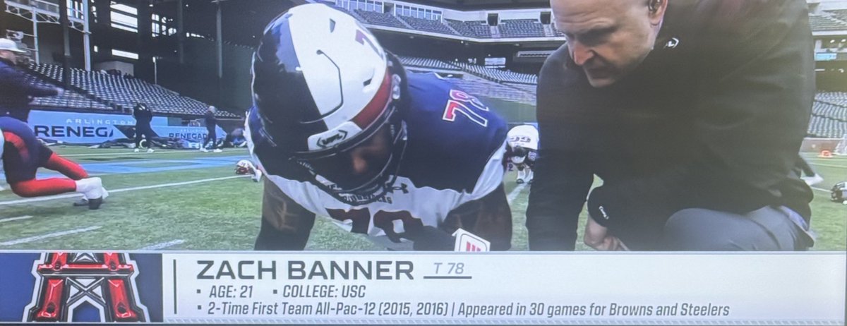 Former USC OL Zach Banner: "Ready to shoot my hands and make grown man look like children." 😂😂😂

#FightOn✌🏻