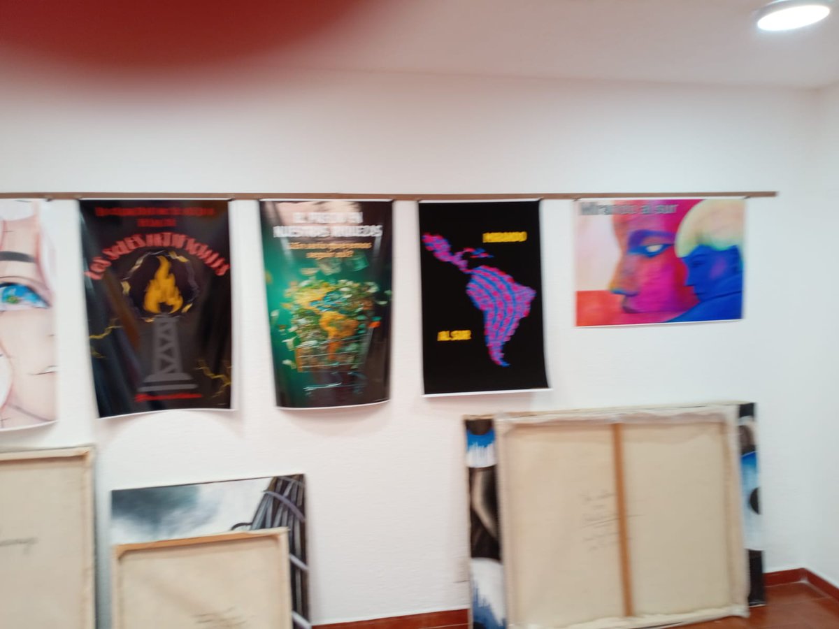 "Mirando al Sur" , exposición gráfica de  estudiantes de la UAM Azcapotzalco, fue inaugurada en Centro Cultural México Cuba Benny Moré, una reflexión sobre la identidad latinoamericana  y su historia #LatinoamericaUnida #MexicoYCuba