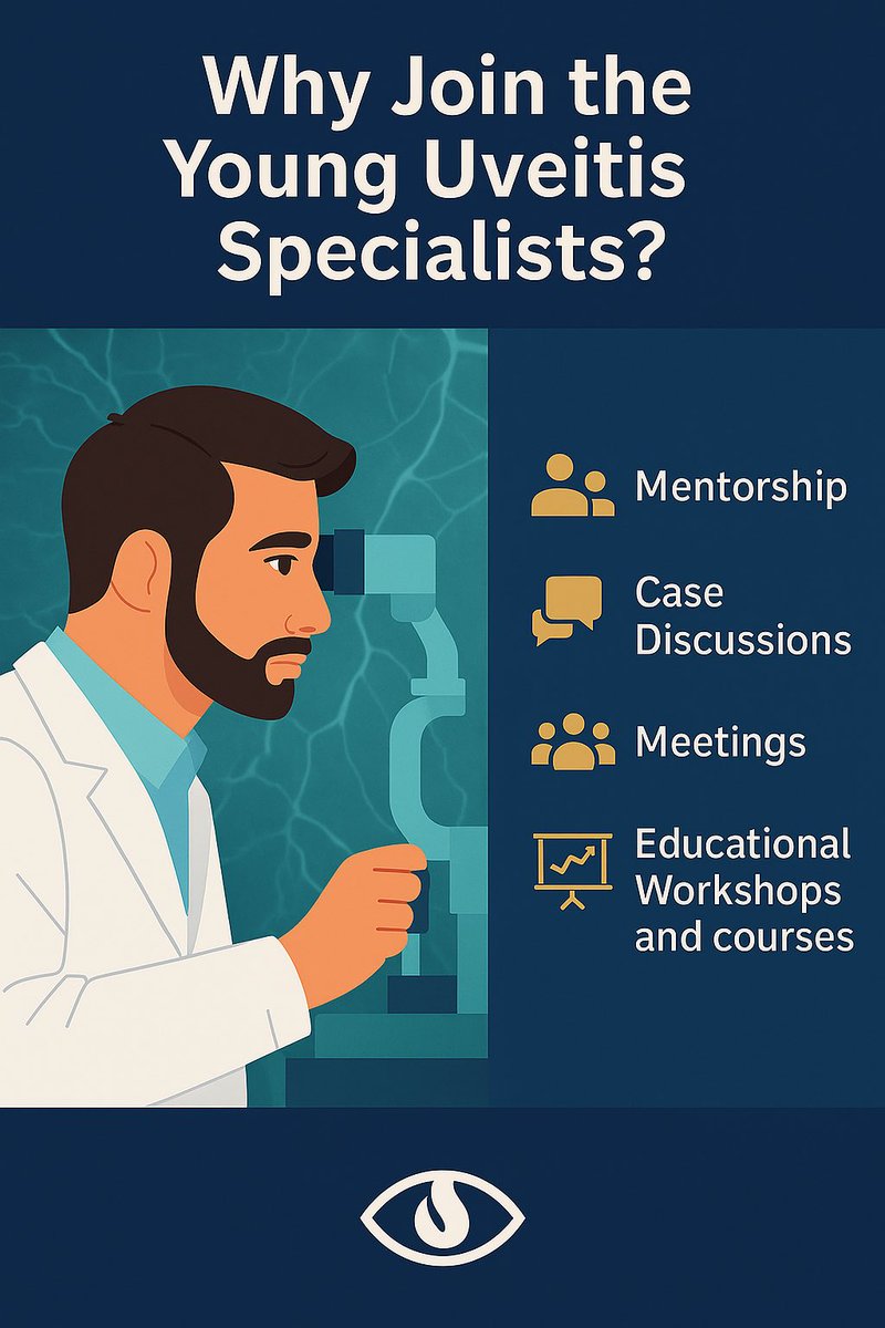Why join the Young Uveitis Specialists?
Because mentorship, community, and education matter. At YUS, you’ll find case discussions that challenge you, meetings that connect you, and workshops that help you grow. This is where passion meets purpose.

Be part of something brighter.