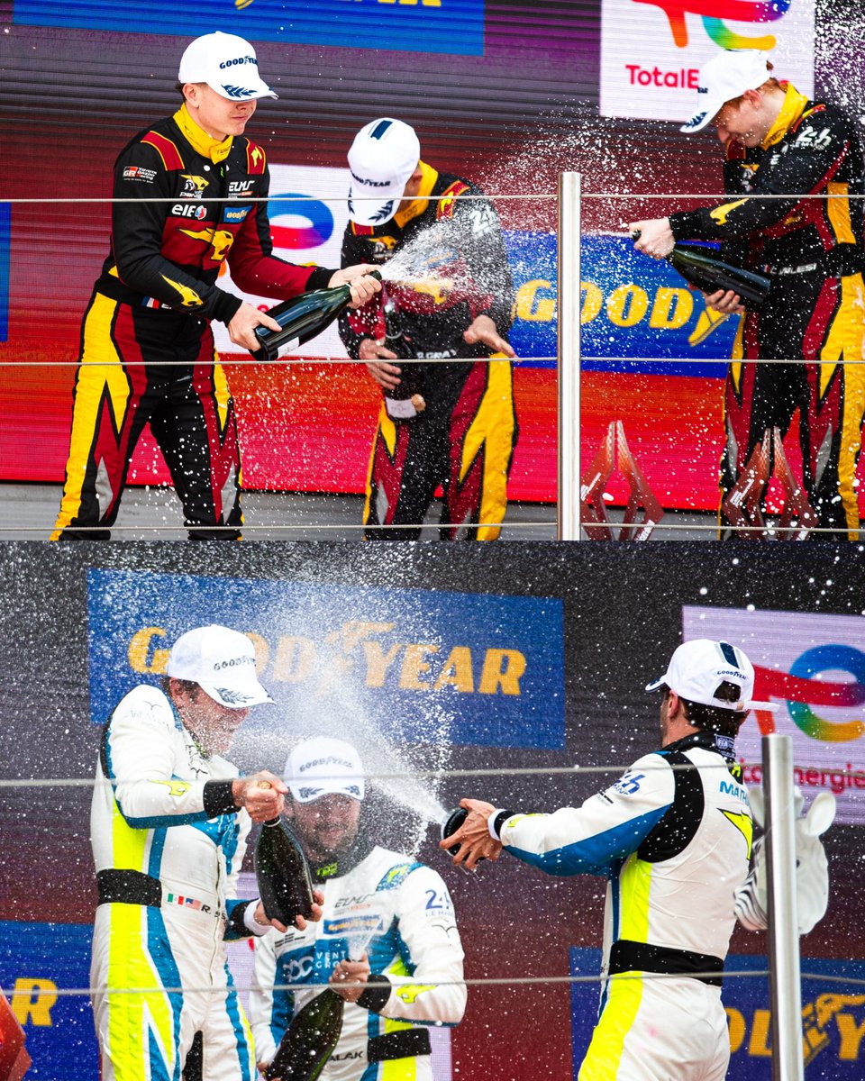 vdS Panis Racing (@vdspanisracing) on Twitter photo Our six drivers on the podium were rewarded for their individual efforts and teamwork.
<a href="/Circuitcat_eng/">Circuit de Barcelona-Catalunya</a> <a href="/Oreca/">ORECA</a> <a href="/EuropeanLMS/">European Le Mans Series</a> Our six drivers on the podium were rewarded for their individual efforts and teamwork.
<a href="/Circuitcat_eng/">Circuit de Barcelona-Catalunya</a> <a href="/Oreca/">ORECA</a> <a href="/EuropeanLMS/">European Le Mans Series</a>