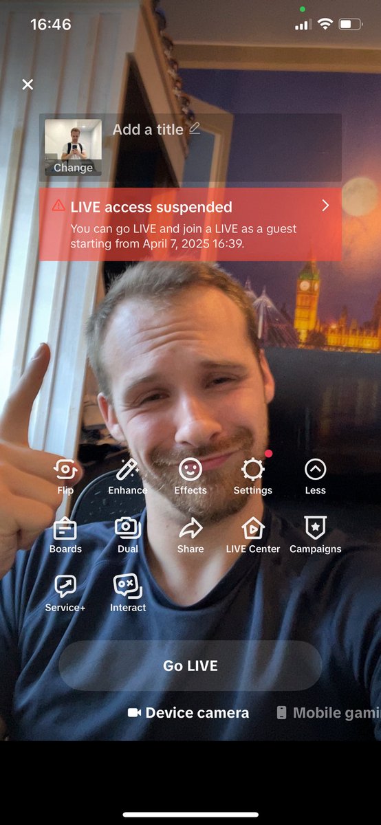 First time ever doing a live stream on TikTok and it was MENTAL!

Thank yous so much for turning up, so many new faces. 

Here’s why my stream abruptly ended: