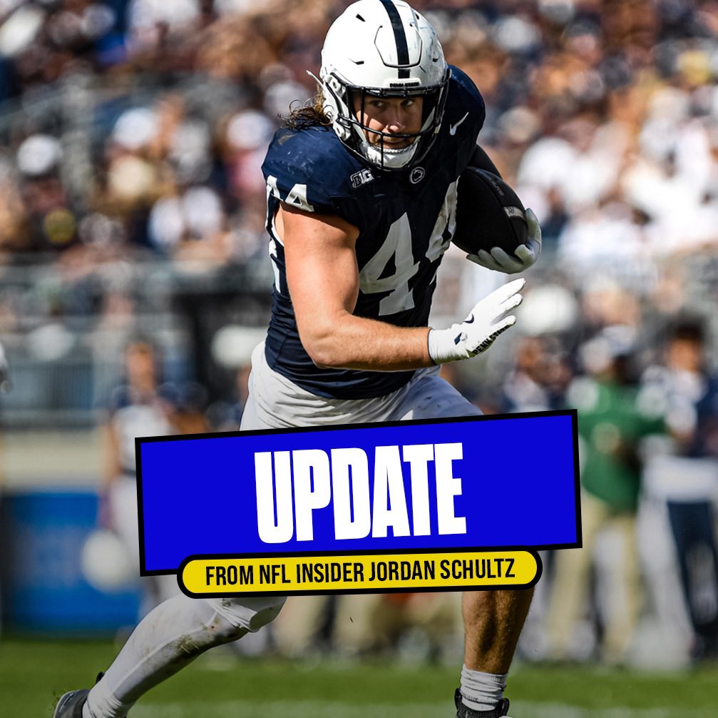 Sources: Penn State TE Tyler Warren has just one scheduled visit — rare for a potential top-10 pick — as teams view him as “one of the cleanest prospects.”

While Warren’s already had multiple private workouts, one team picking in the top 10 canceled theirs last minute, saying: