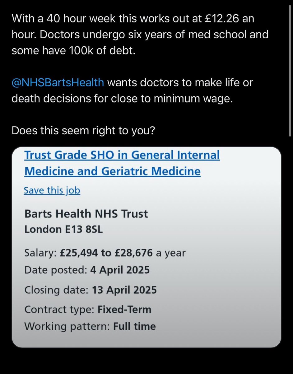This is a whole new level of exploitation 

Funny how this poor salary disproportionately affects ethnic minorities