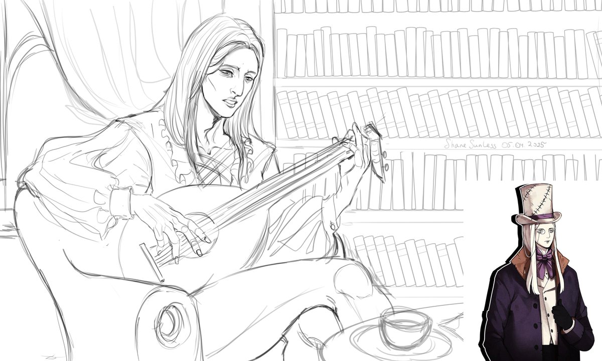 Joseph_Der_C's tweet image. A few sketches for people from my channel.