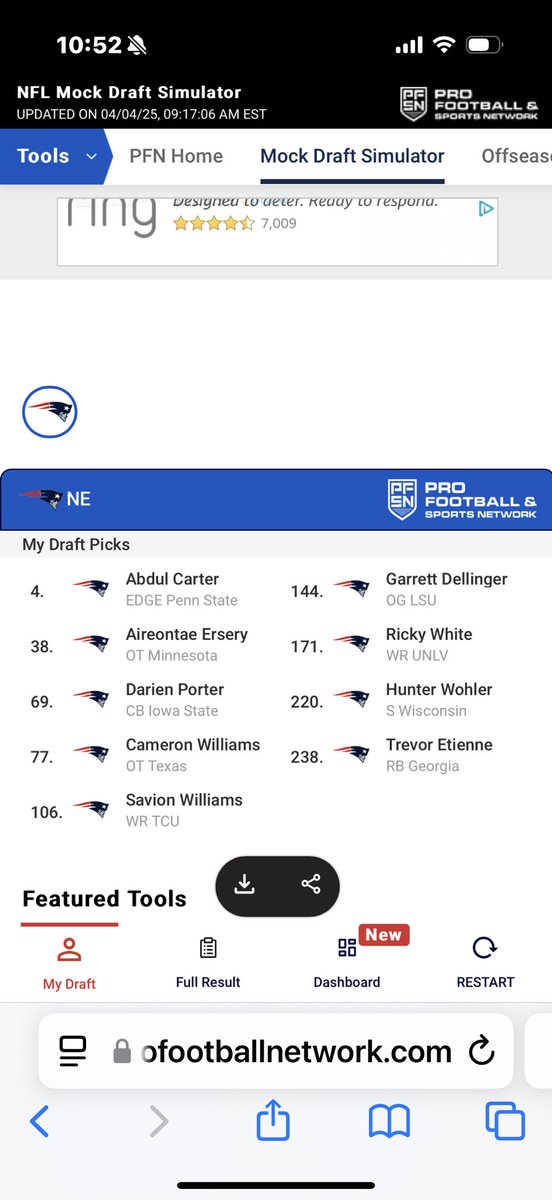 Which draft would you rather see