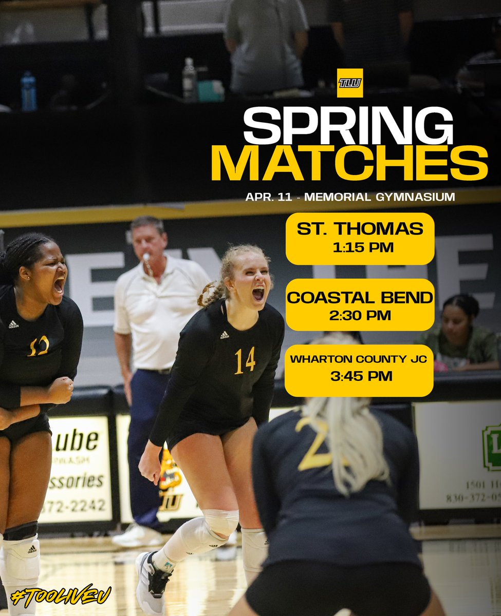 TLU_VB's tweet image. We know yโall missed us! See yโall Friday! ๐ถ๐ค
#TooLiveU | #PupsUp
