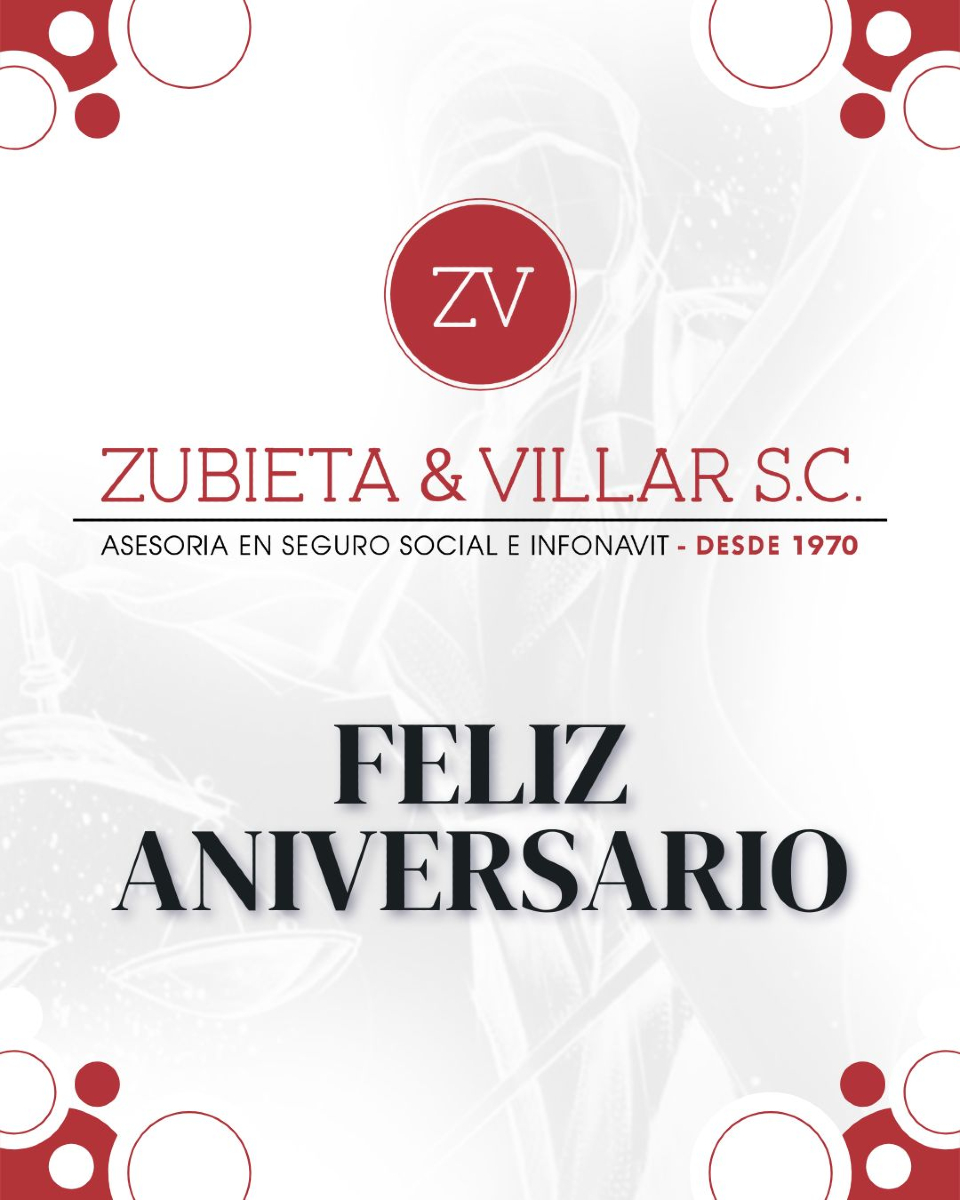 AbogadosTops's tweet photo. Tops México, Los Mejores Abogados felicita a la Firma Zubieta &amp; Villar, S.C., por un aniversario más.

#LosMejoresAbogados #Profesionalismo #Justicia #Derecho #Zubieta&amp;Villar #Aniversario https://t.co/ot8m9byH2x