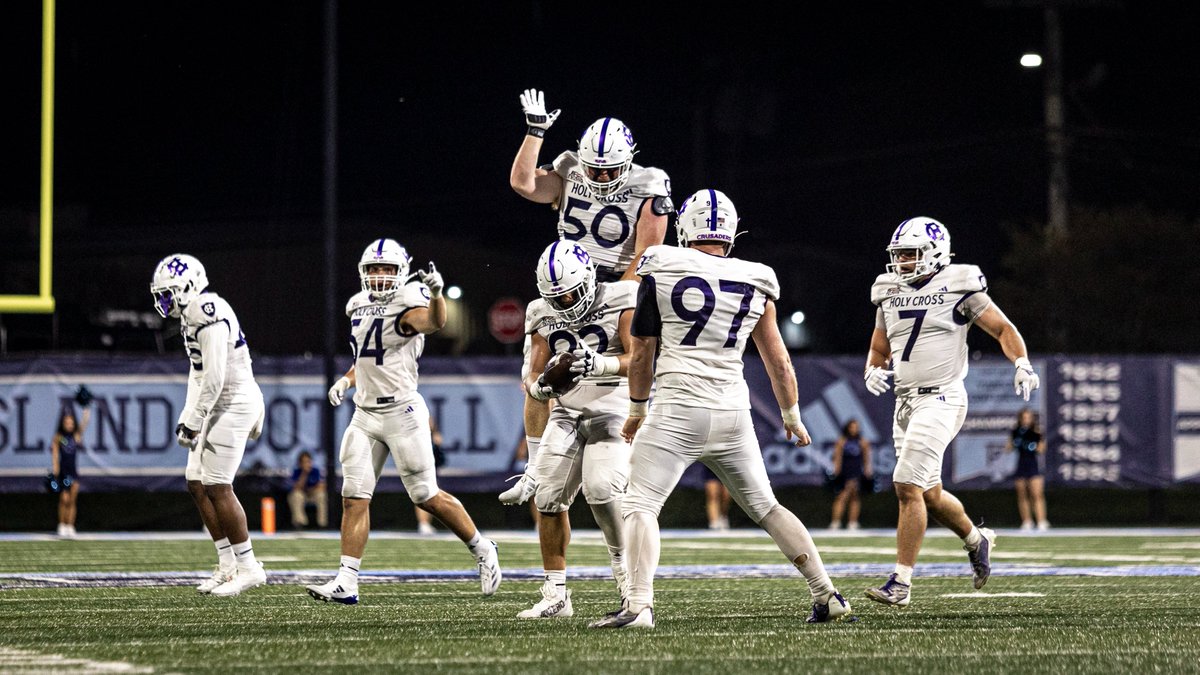 Holy Cross Football tweet media