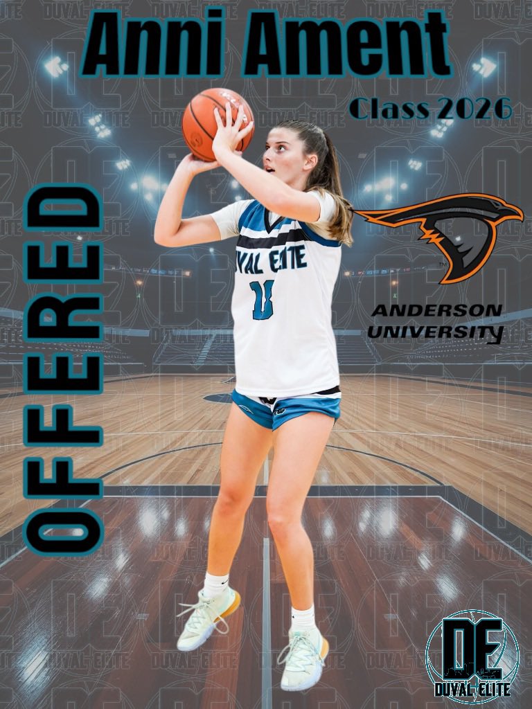 So grateful to receive my first offer from anderson university!!