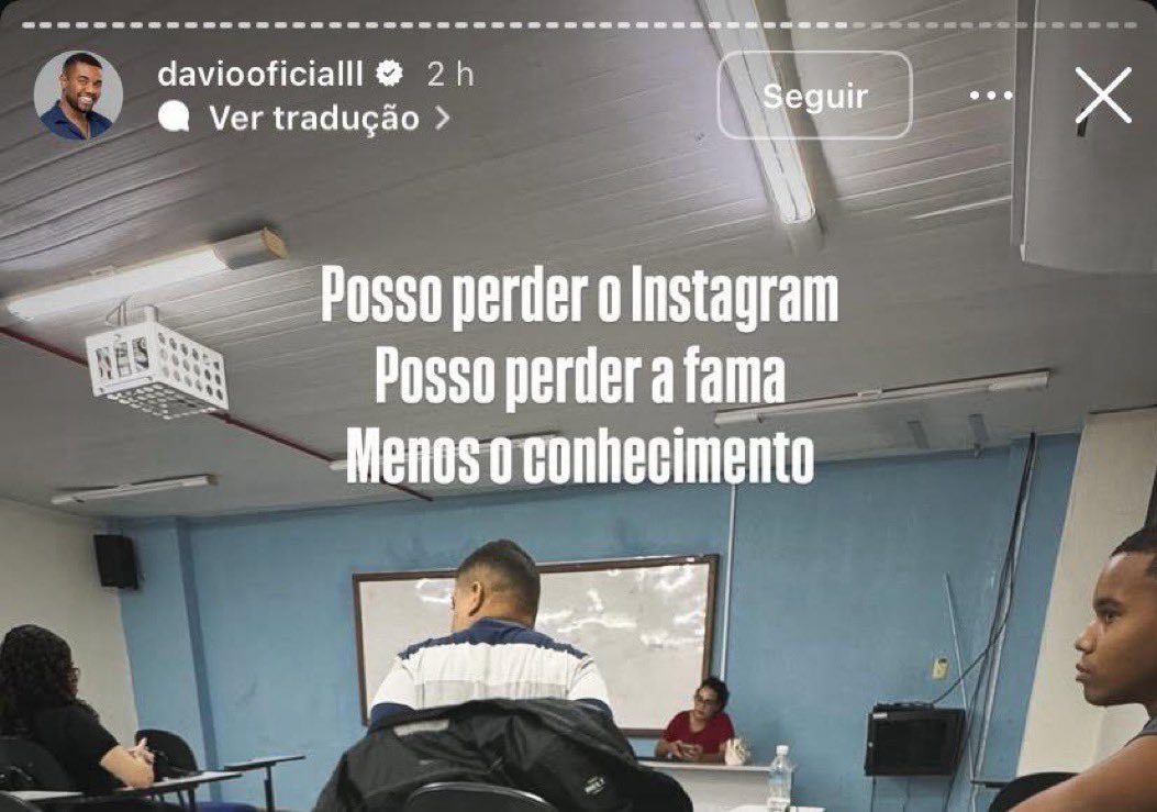 Eu depois de estudar por cinco minutos