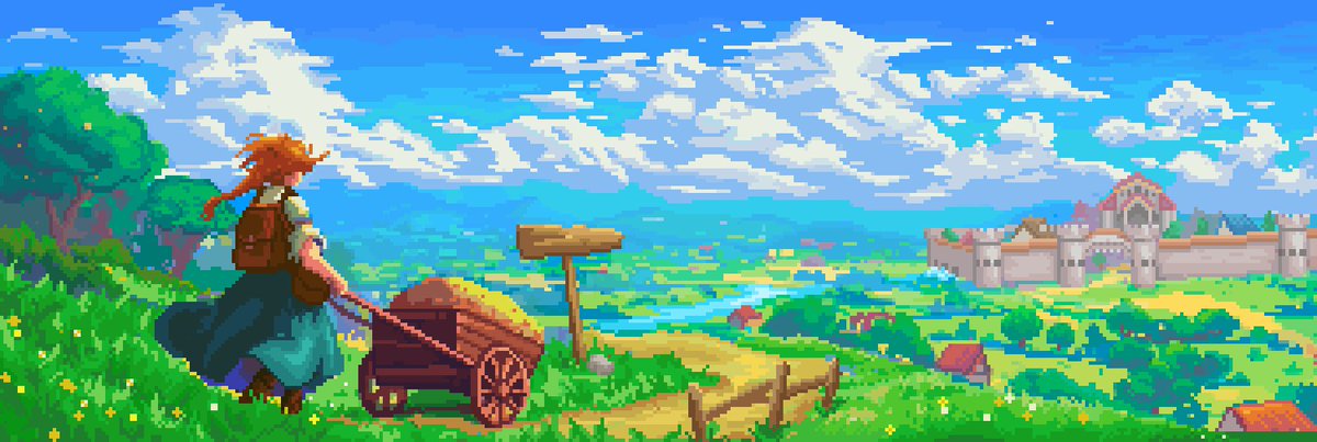 Gm ☀️👩‍🌾

#pixelart