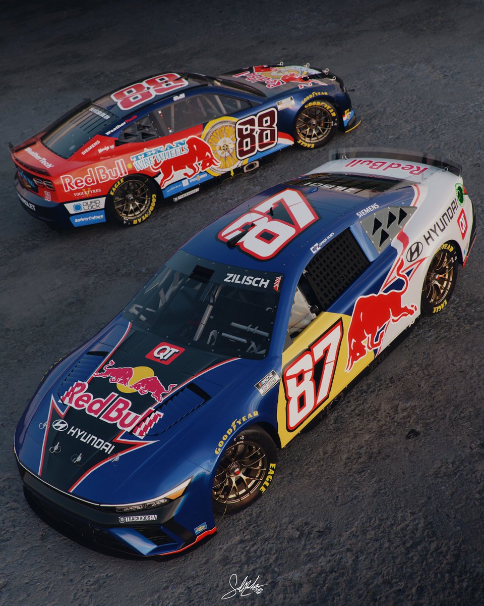 sad__machines's tweet image. Trackhouse, Red Bull, Hyundai? 

Finally getting to use the Elantra N cup car concept by @2XJ_Creations, with this super fitting homage to Rhys Millen&apos;s Formula Drift Genesis coupe for #ThrowbackWeekend.