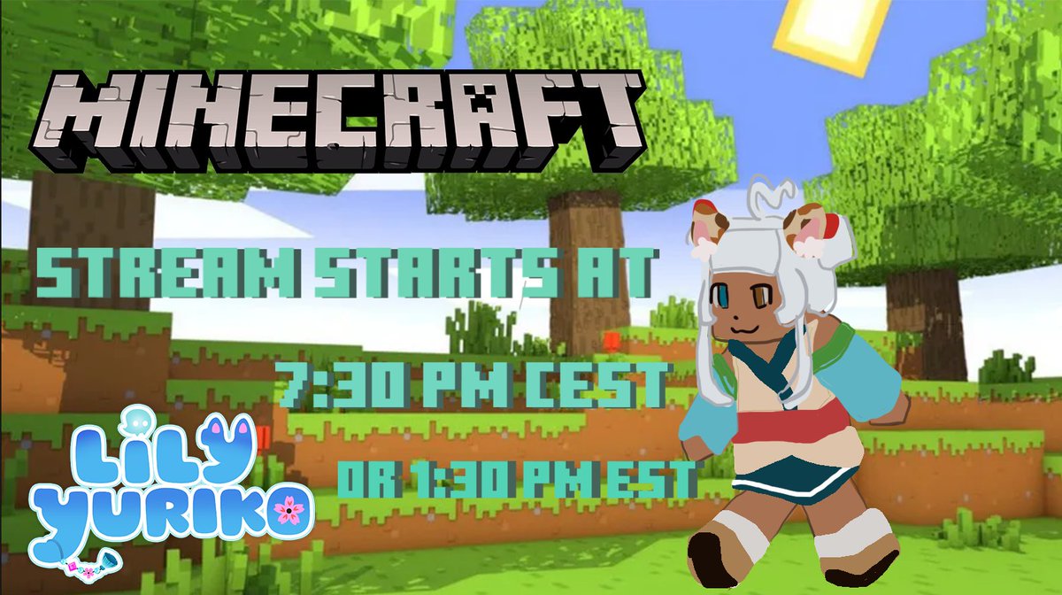 Iamnekolily's tweet photo. ・:〃➜ playing Minecraft
#LiLive
•
⏰1:30pm EST / 7:30pm CEST
•
FLINT AND STEEEL >:)
🔗▼ ▼ ▼
https://t.co/9D1oYmDI6V
#Vtubers #VtuberUprisings #ENVtuber #VTuber https://t.co/LpE7rN2cY6