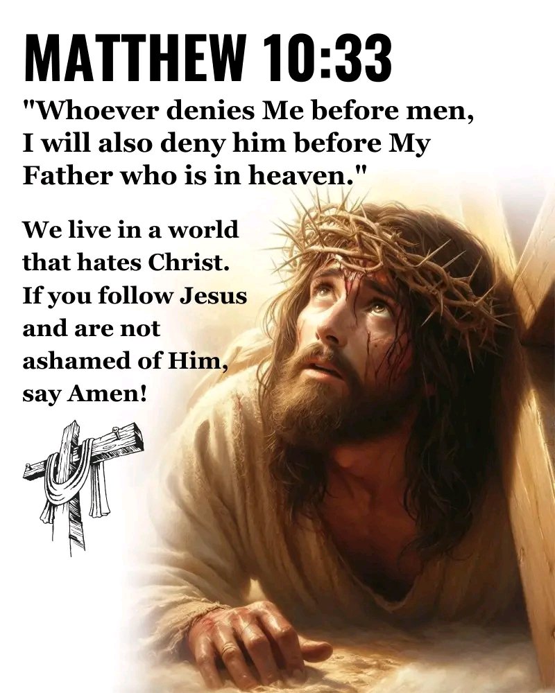 Matthew 10:33