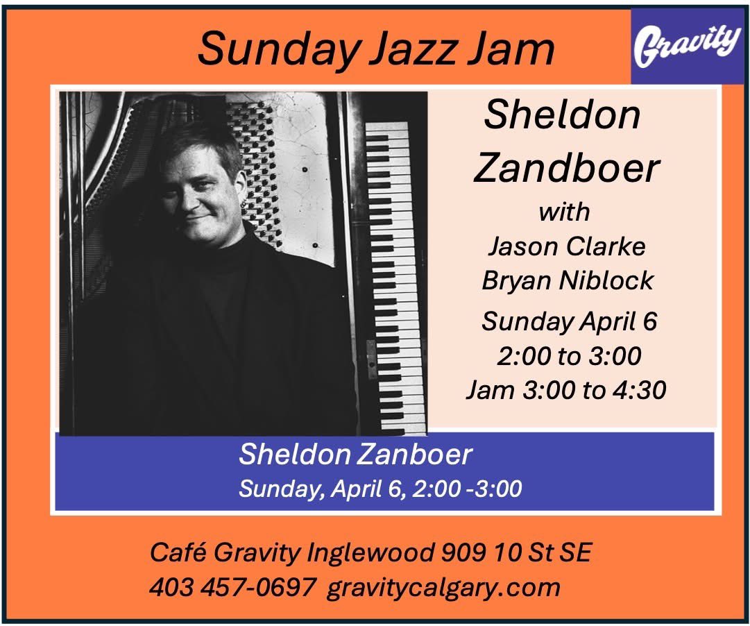 Kim Zandboer ✨ (@kimzandboer) on Twitter photo Today from 2-4:30pm at Gravity Cafe! #jazz #jazzmusic #yyc #yycnow #yycevents #inglewood <a href="/SZandboer/">Sheldon Zandboer</a> Today from 2-4:30pm at Gravity Cafe! #jazz #jazzmusic #yyc #yycnow #yycevents #inglewood <a href="/SZandboer/">Sheldon Zandboer</a>